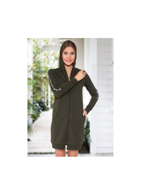 CCNL12-7081_YEŞ Women's Robe (S+M+L+XL) — direct Turkish factory supply