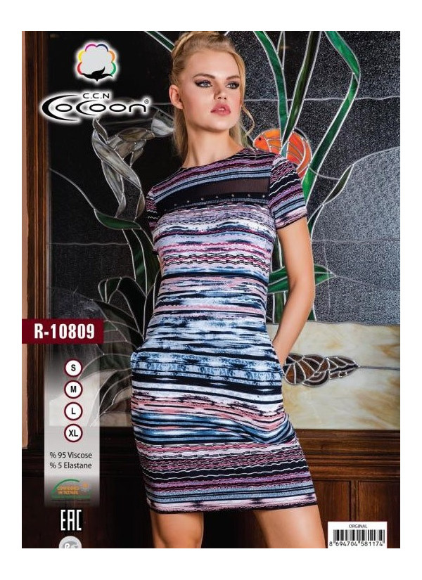 CCNR10809_ORG Dress (S+M+L+XL) — Turkey wholesale collection
