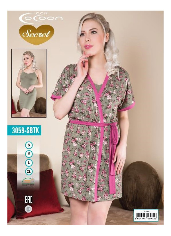 COC.3059SBTK_OJN Robe Set (S+M+L+XL) — direct Turkish factory supply