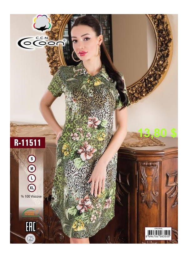 CCNR11511_ORG Dress (S+M+L+XL) — direct Turkish factory supply