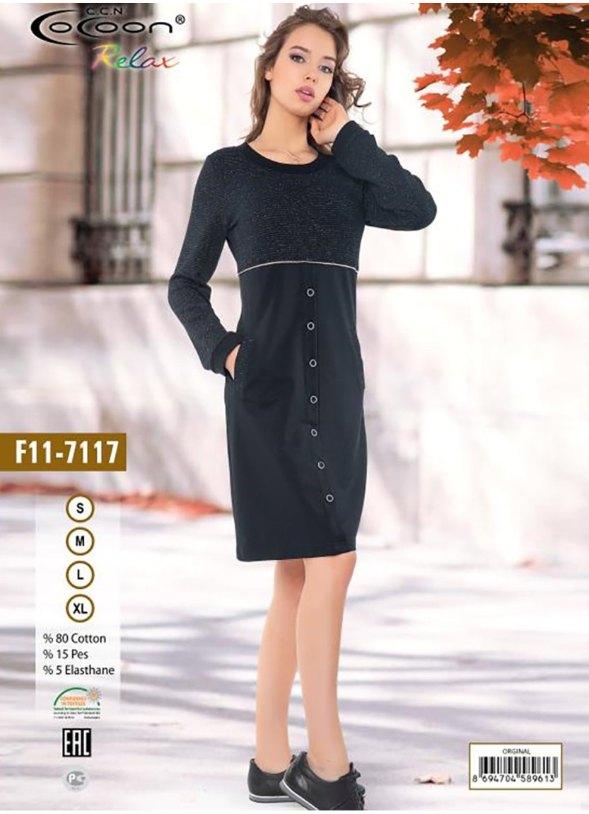 CCNF11-7117_ORG Dress (S+M+L+XL) — wholesale from Turkey