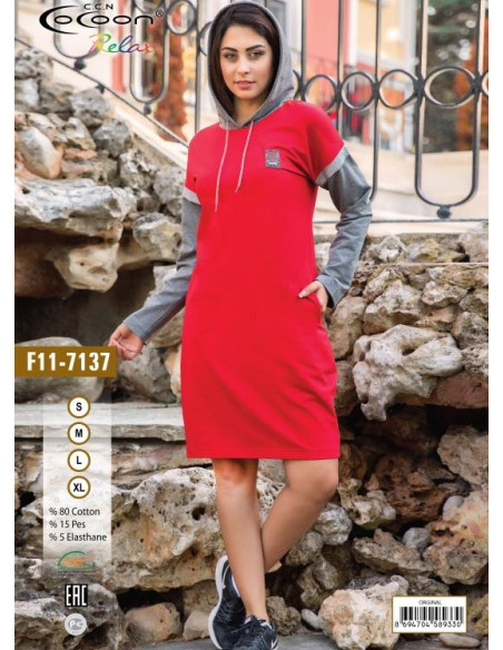 CCNF11-7137_ORG Dress (S+M+L+XL) — Turkish textile wholesale