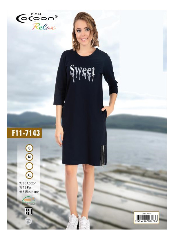 CCNF11-7143_AML Dress (S+M+L+XL) — Turkey wholesale collection
