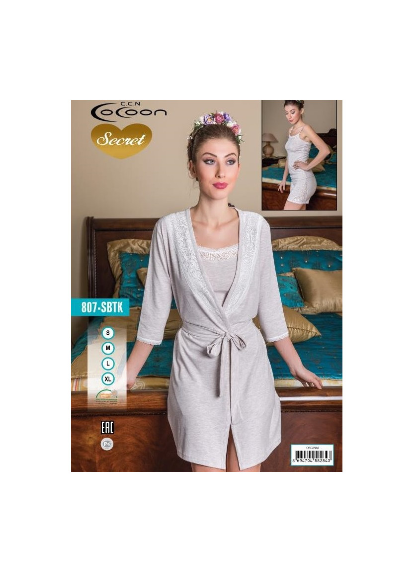 COC.807_ORG Robe Set (S+M+L+XL) — Turkey wholesale collection