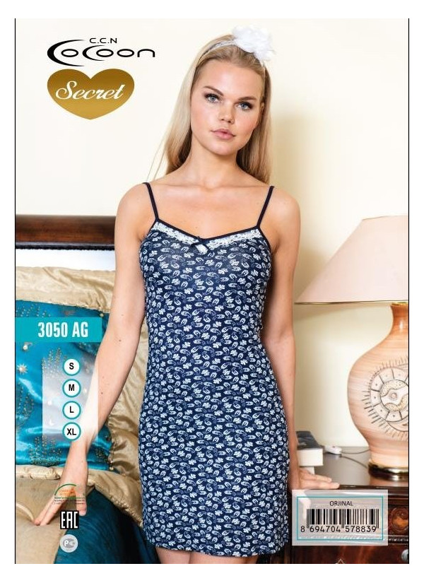 COC.3050.AG_OJN Nightdress (S+M+L+XL) — wholesale for boutiques