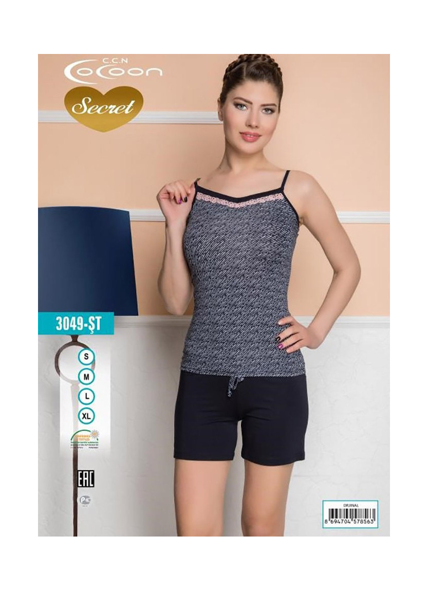 COC.3049.ST_OJN Shorts Homewear Set (S+M+L+XL) — factory-direct from Turkey