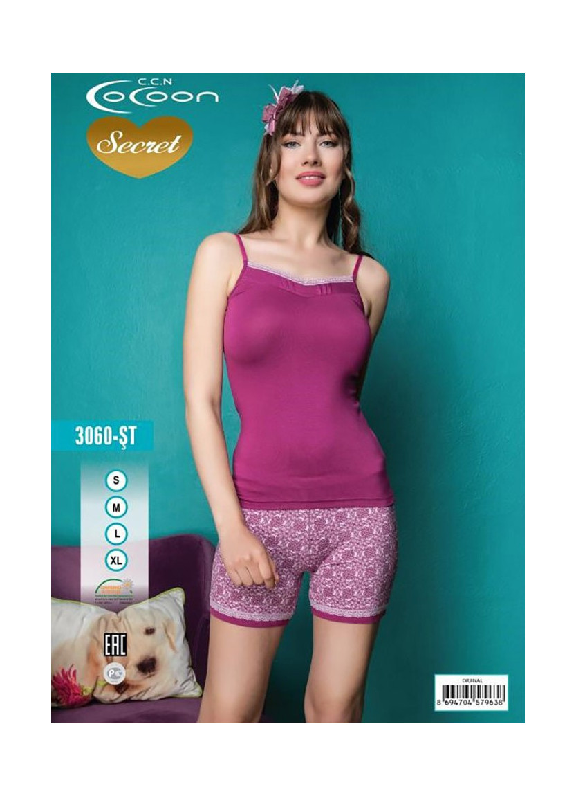 COC.3060.ST_OJN Shorts Homewear Set (S+M+L+XL) — direct Turkish factory supply
