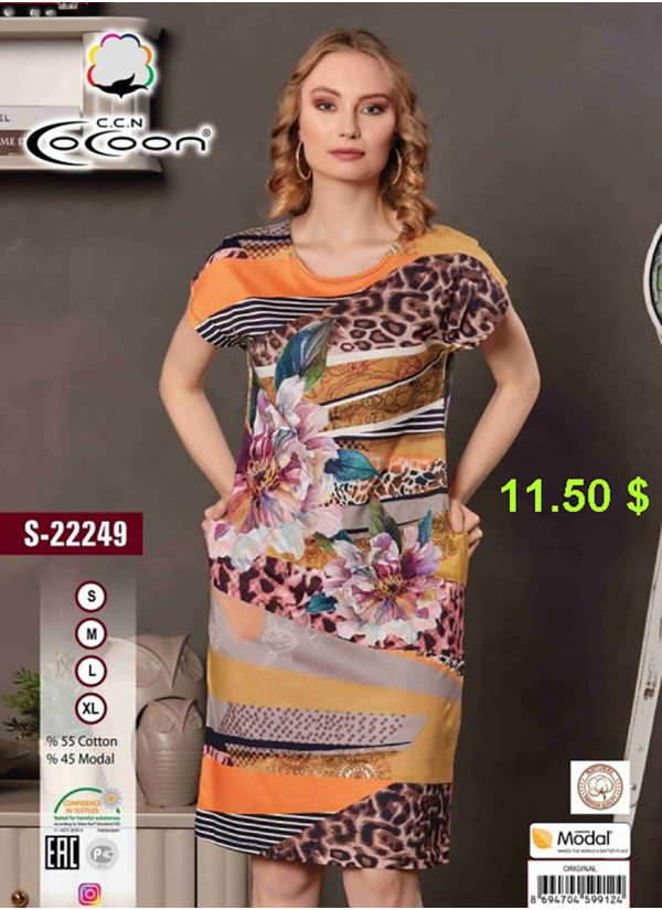 CCNS22249_ORI Tunic (S+M+L+XL) — factory-direct from Turkey