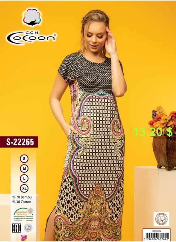 CCNS22265_ORI Dress (S+M+L+XL) — Turkish textile wholesale
