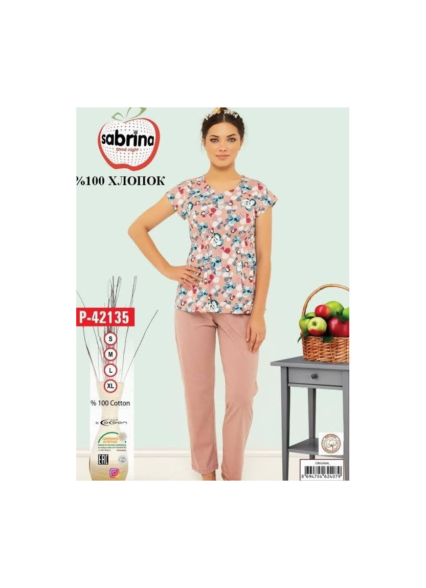 SAB.P42135_ORI Pants Homewear Set (S+M+L+XL) — Turkey wholesale collection