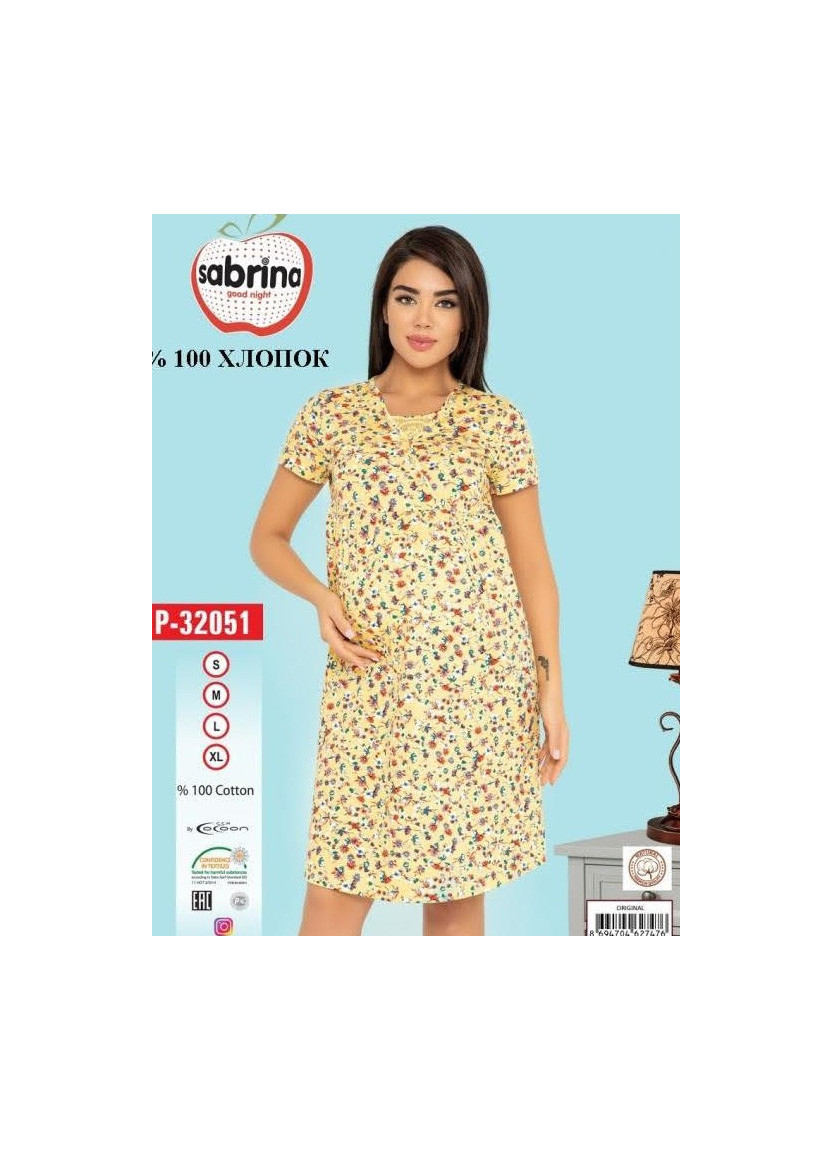 Ночная Сорочка (S+M+L+XL) SABRINA SAB.P32051_ORI — фабричная коллекция оптом