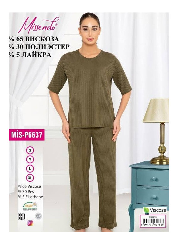 Комплект с Брюками (S+M+L+XL) Missendo MİS-P6637_ORI — оптом от турецкой фабрики