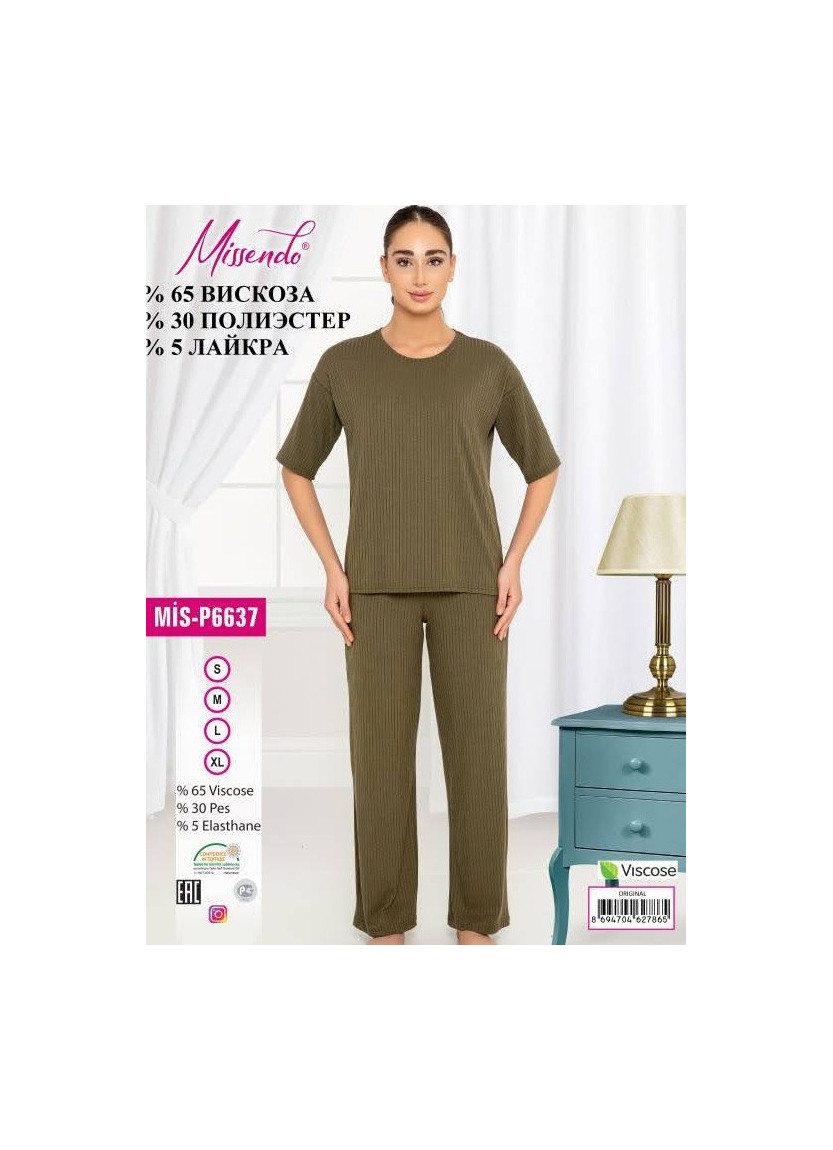 Комплект с Брюками (S+M+L+XL) Missendo MİS-P6637_ORI — оптом от турецкой фабрики