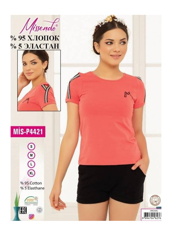 Женский Комплект с Шортами (S+M+L+XL) MISSENDO MİS-P4421_ORI — фабричная коллекция оптом