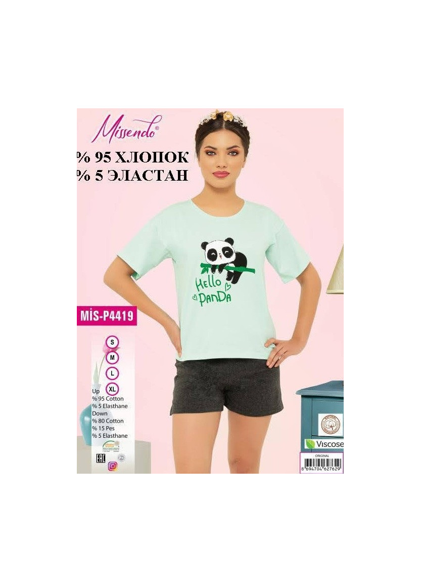 Женский Комплект с Шортами (S+M+L+XL) MISSENDO MİS-P4419_ORI — прямые поставки из Турции