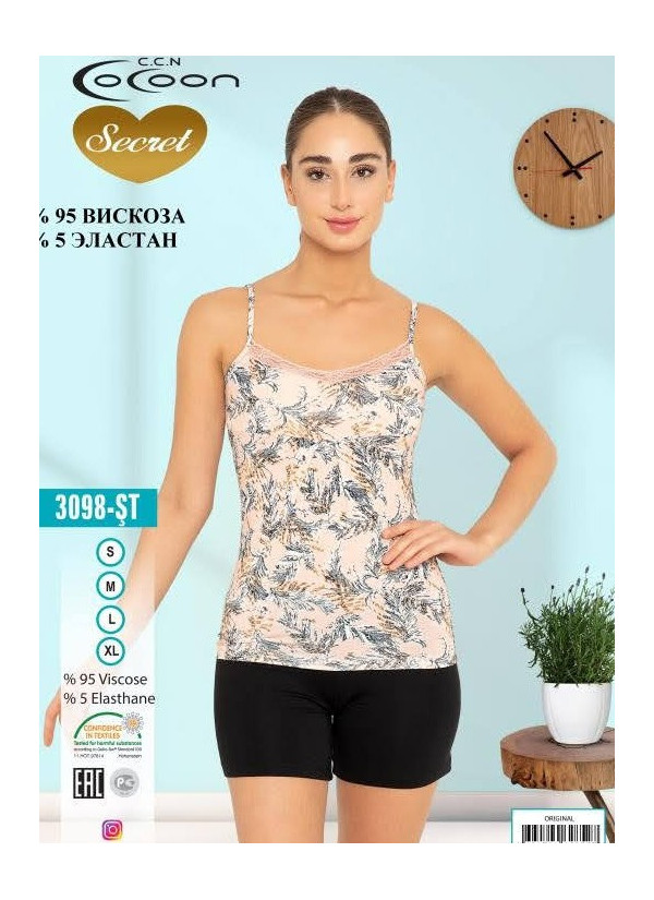 COC.3098.ST_ORI Shorts Homewear Set (S+M+L+XL) — wholesale for boutiques
