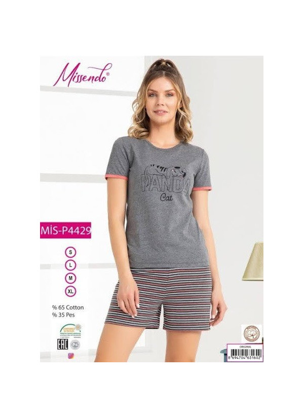 Женский Комплект с Шортами (S+M+L+XL) MISSENDO MİS-P4429_ORI — купить оптом из Турции
