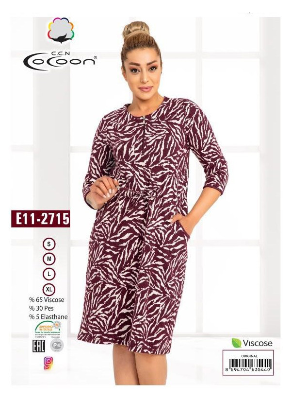CCNE11-2715_ORI Dress (S+M+L+XL) — factory-direct from Turkey