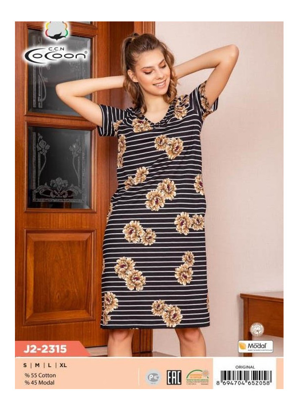 CCNJ2-2315_ORI Dress (S+M+L+XL) — Turkish factory wholesale