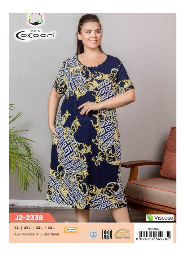 CCNJ2-2338_ORI Dress (XL+XXL+3XL+4XL) — Turkey wholesale collection