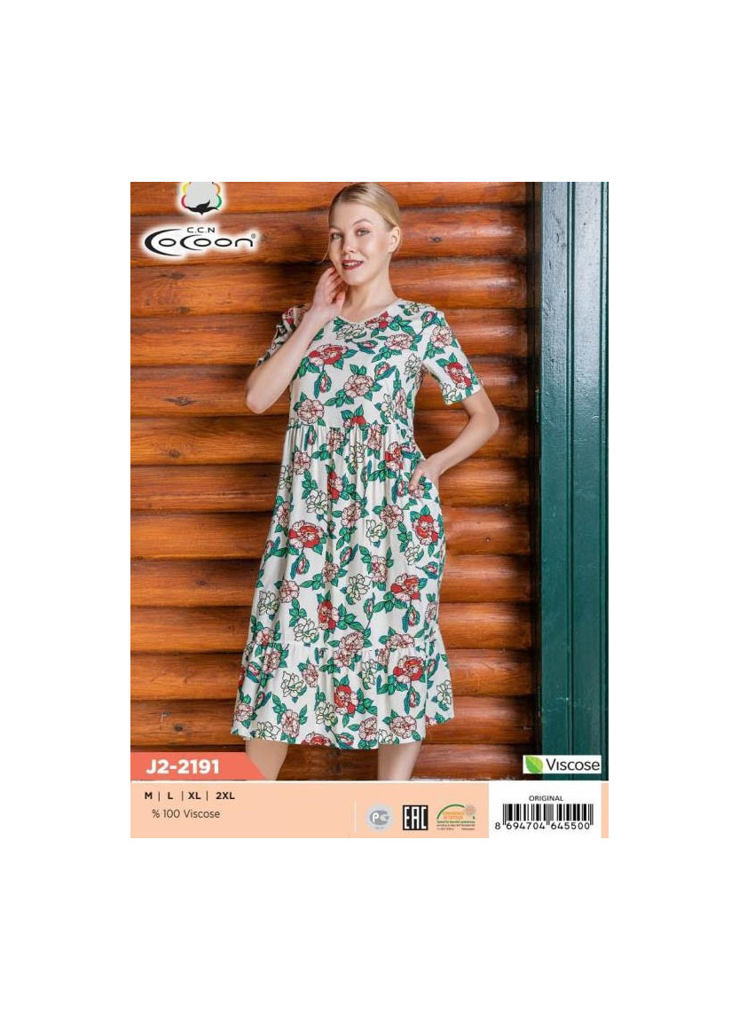 Платье (M+L+XL+2XL) COCOON CCNJ2-2191_ORI — оптом для магазинов и бутиков