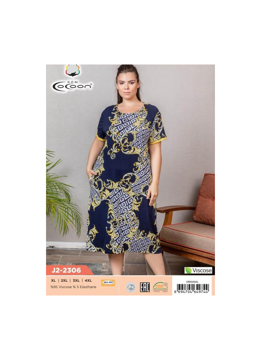 CCNJ2-2306_ORI Dress (XL+XXL+3XL+4XL) — Turkish factory wholesale