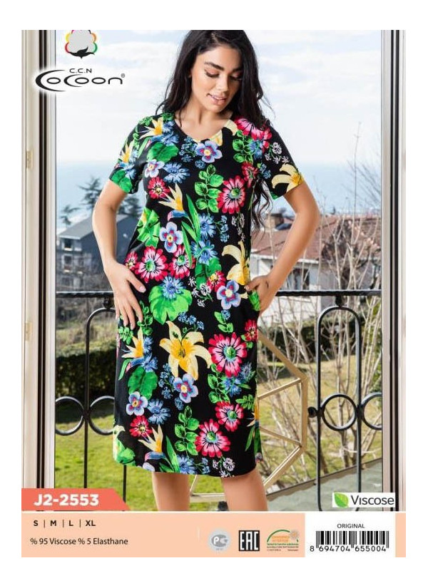 CCNJ2-2553_ORI Dress (S+M+L+XL) — Turkish factory wholesale