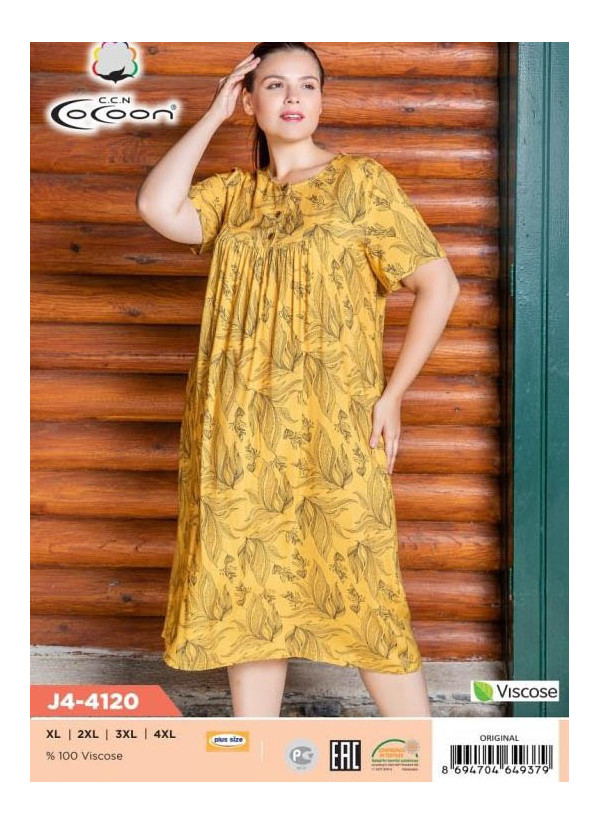 CCNJ4-4120_ORI Dress (XL+XXL+3XL+4XL) — wholesale from Turkey