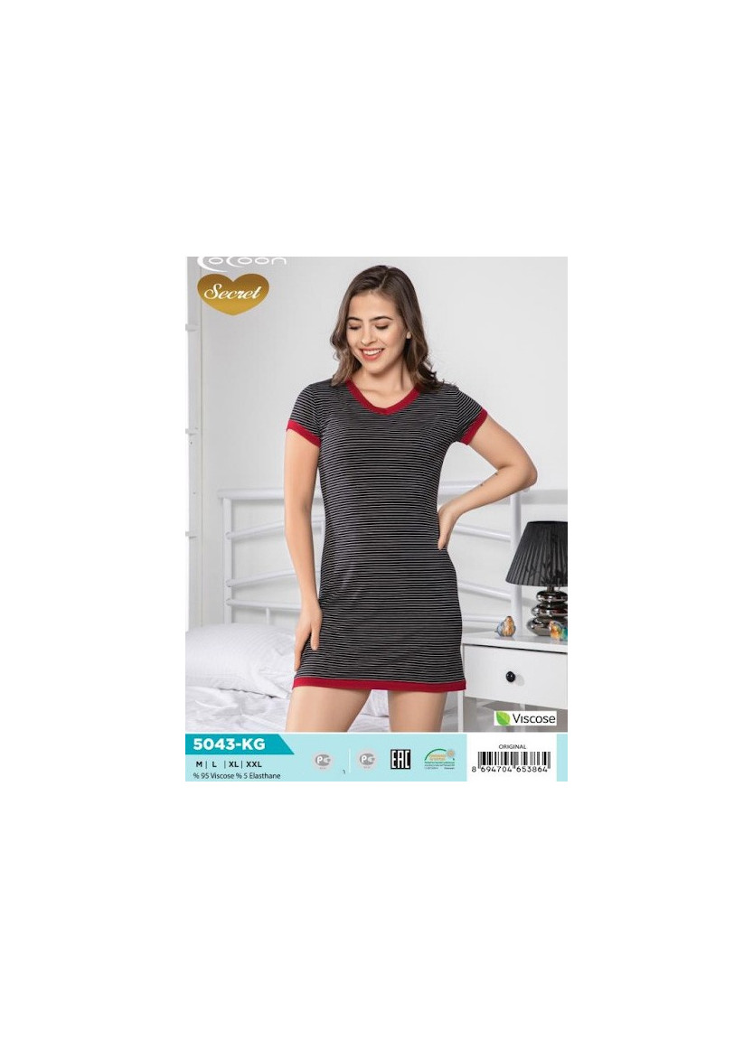 Ночная Сорочка (M+L+XL+XXL) COCOON Secret COC.5043.KG_ORI — оптовая поставка из Турции