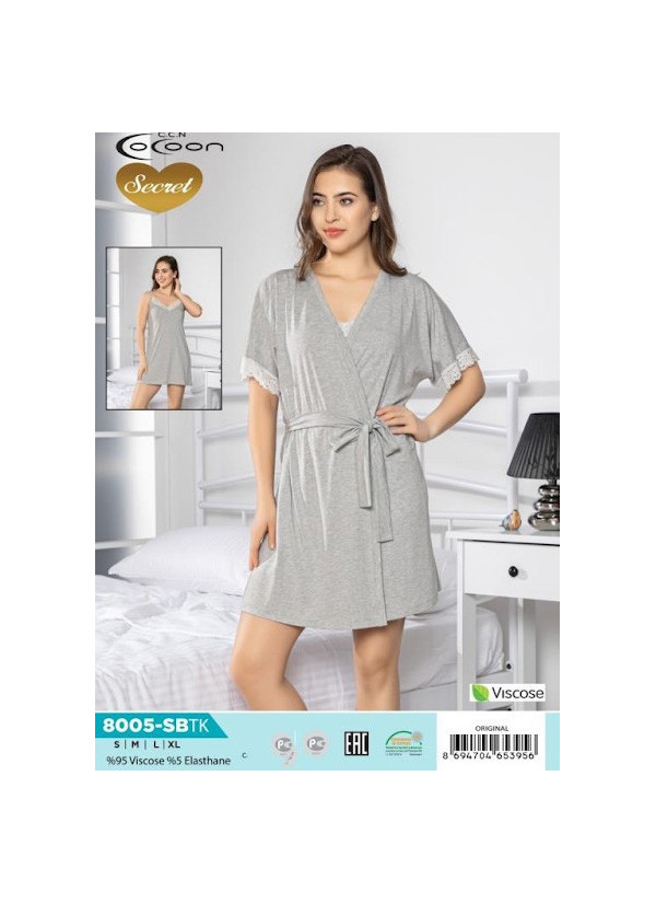 COC-8005SBTK_ORI Robe Set (S+M+L+XL) — factory-direct from Turkey