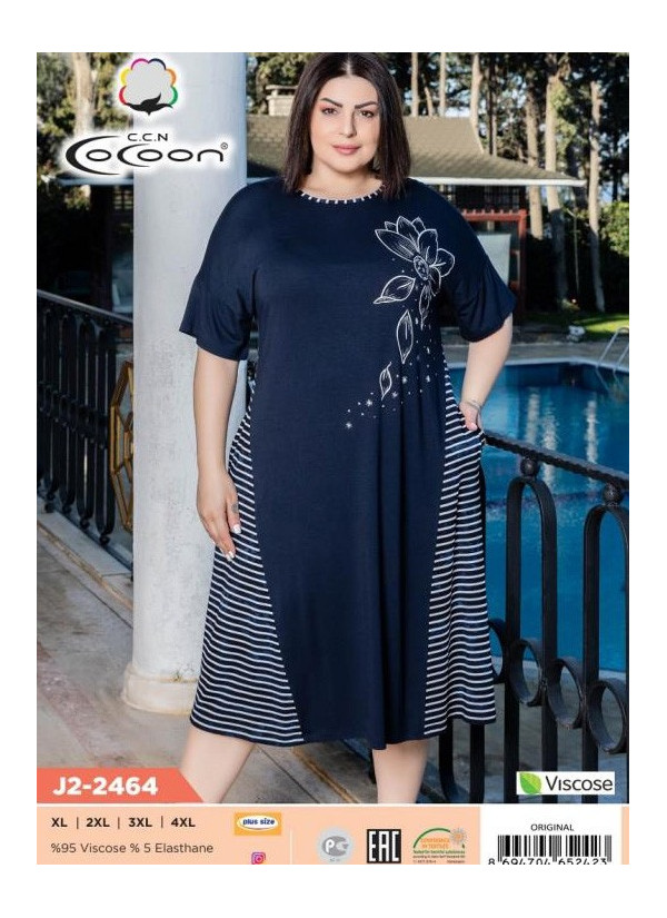 CCNJ2-2464_ORI Dress (XL+XXL+3XL+4XL) — factory-direct from Turkey