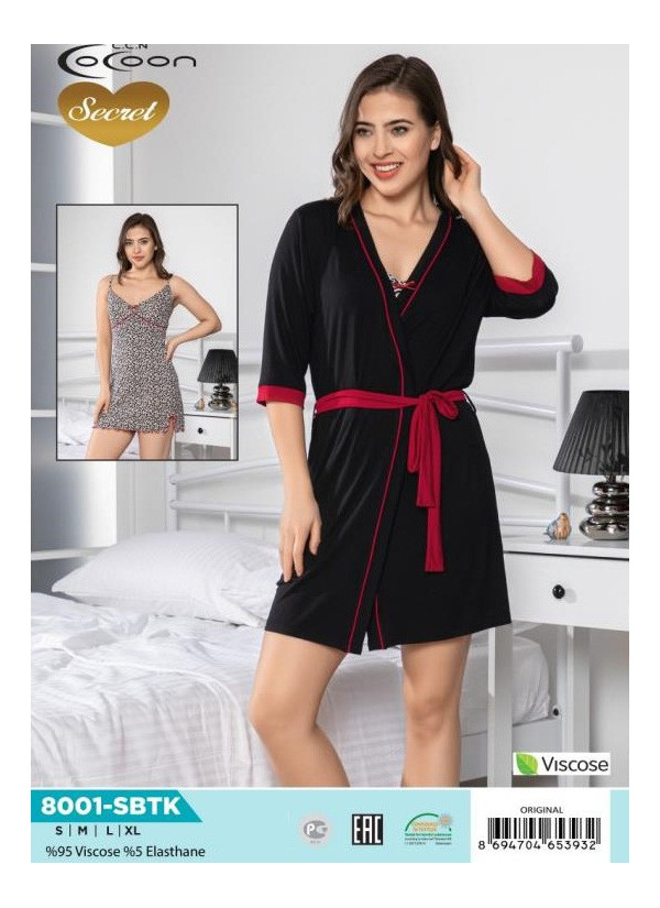 COC-8001SBTK_ORI Robe Set (S+M+L+XL) — wholesale for boutiques
