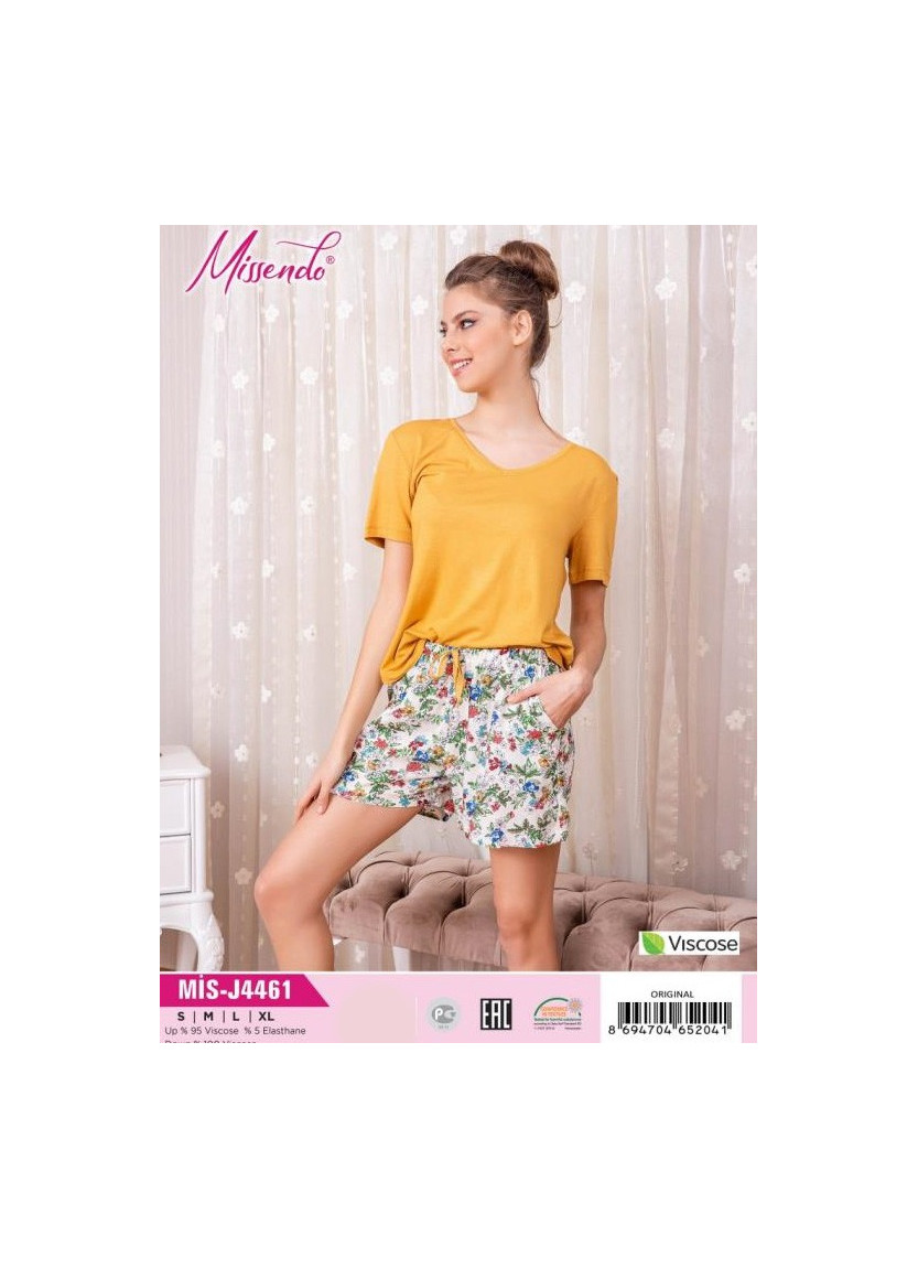 MİS-J4461_ORI Shorts Homewear Set (S+M+L+XL) — Istanbul wholesale supplier