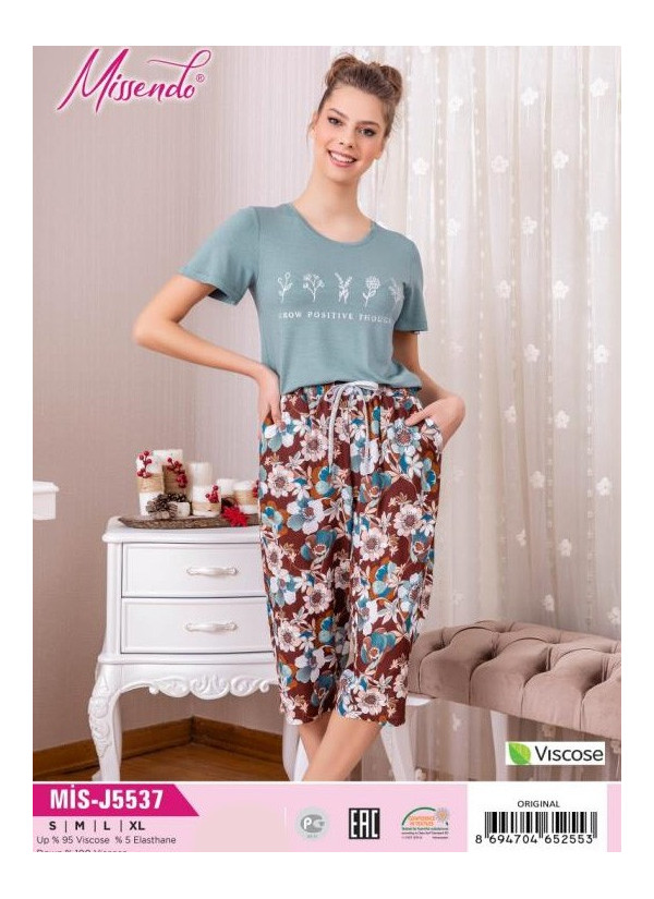 MİS-J5537_ORI Capri Homewear Set (S+M+L+XL) — wholesale for boutiques