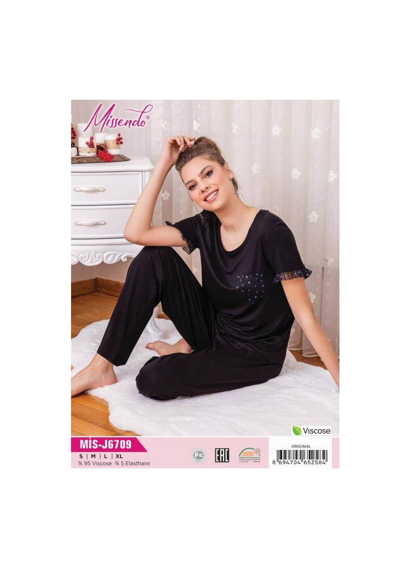 MİS-J6709_ORI Pants Homewear Set (S+M+L+XL) — Turkey wholesale collection