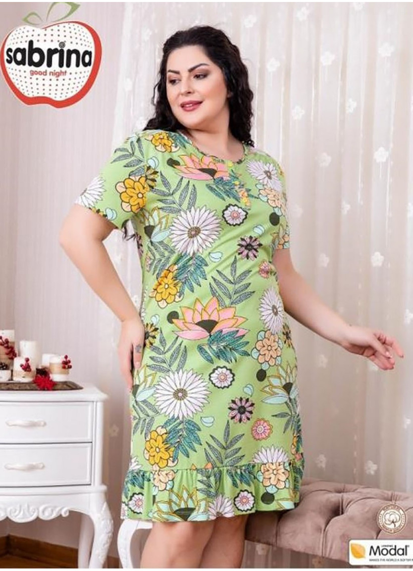 SAB.J11410_ORI Nightdress (1XL+2XL+3XL+4XL) — Turkey wholesale collection