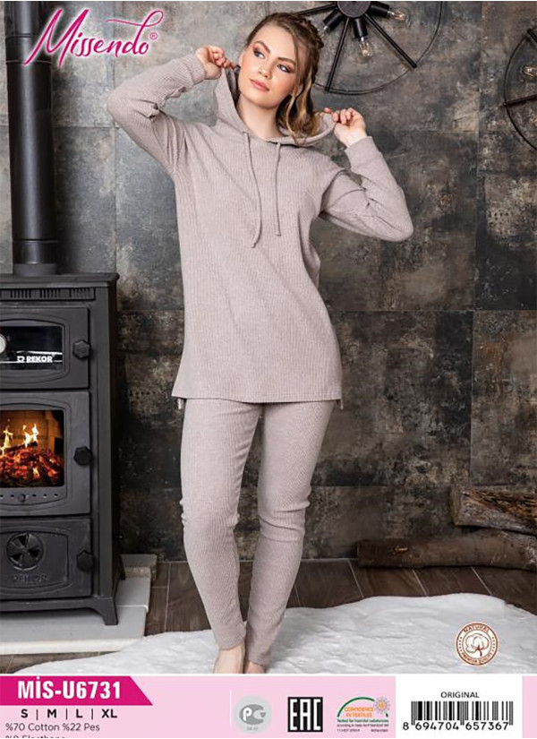 MİS-U6731_ORI Pants Homewear Set (S+M+L+XL) — wholesale for boutiques