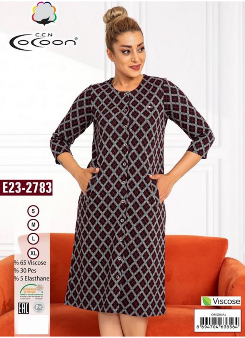 CCNE23-2783_ORI Women's Robe (S+M+L+XL) — Turkish factory wholesale