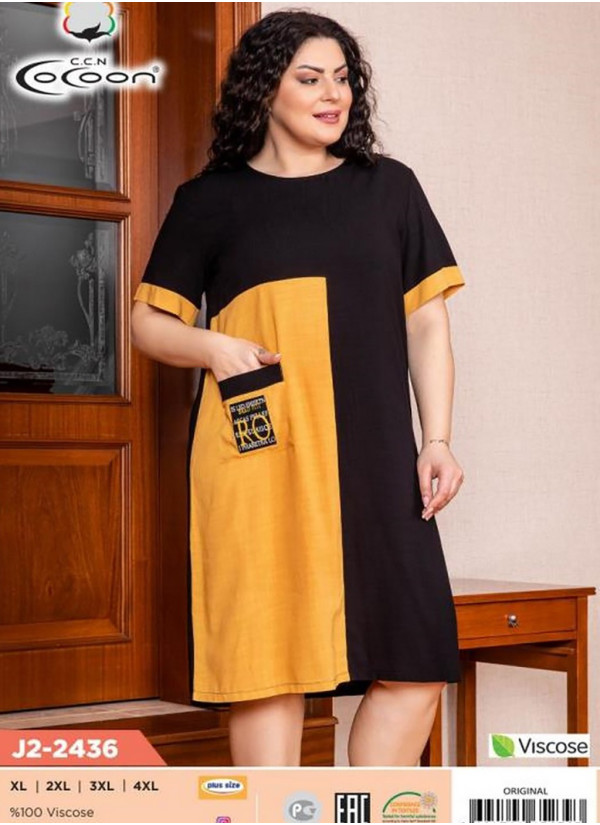 CCNJ2-2436_ORI Dress (XL+XXL+3XL+4XL) — Turkey wholesale collection
