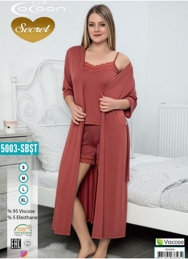 COC.5003SBST_ORI Robe Set (S+M+L+XL) — wholesale from Turkey