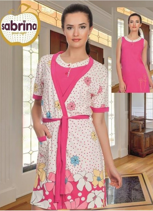 SAB.B82566_TRK Robe Set (1XL+2XL+3XL+4XL) — Turkey wholesale collection