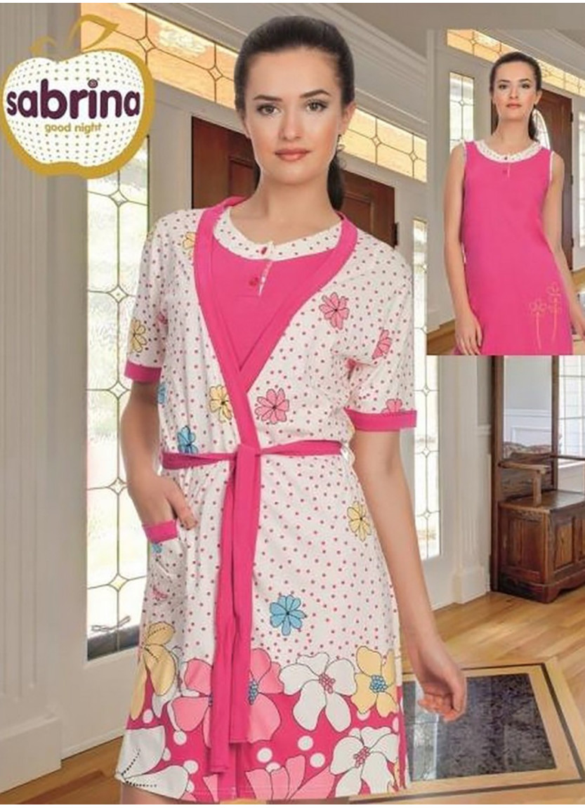 Комплект с Халатам (1XL+2XL+3XL+4XL) Sabrina SAB.B82566_TRK — прямые поставки из Турции