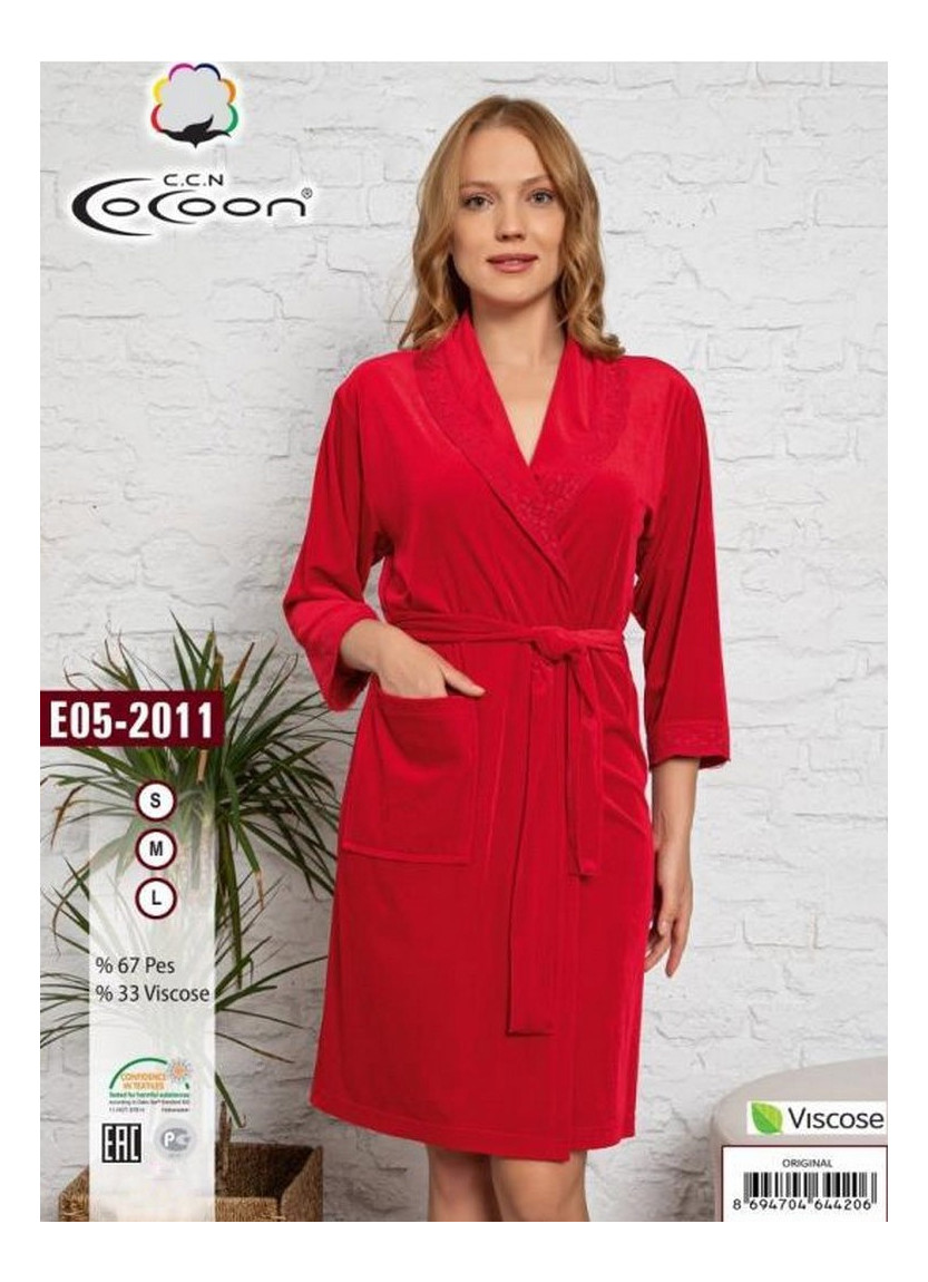 CCNE05-2011_ORI Women's Robe (S+M+L) — Turkish factory wholesale
