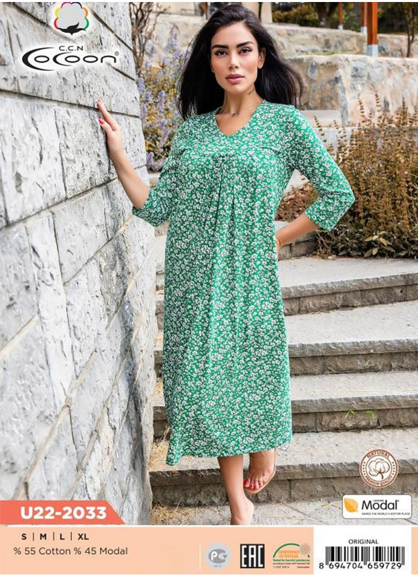 Платье (S+M+L+XL) COCOON CCNU22-2033_ORI — купить оптом со Стамбула