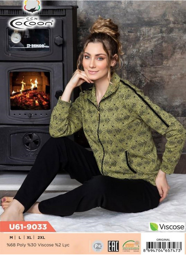 CCNU61-9033_ORI Pants Homewear Set (M+L+XL+2XL) — Turkey wholesale collection