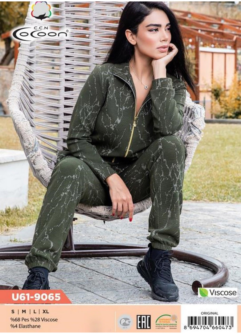 CCNU61-9065_ORI Pants Homewear Set (S+M+L+XL) — Turkish factory wholesale