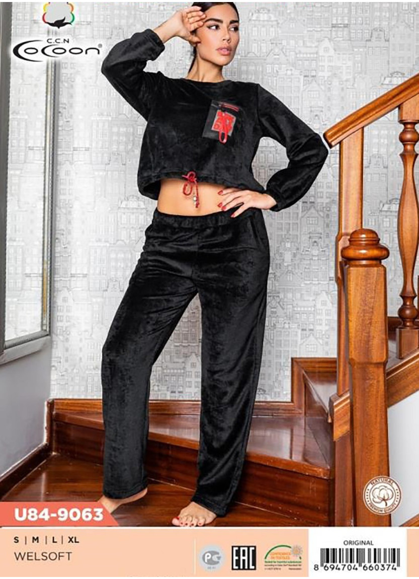 CCNU84-9063_ORI Pants Homewear Set (S+M+L+XL) — wholesale from Turkey