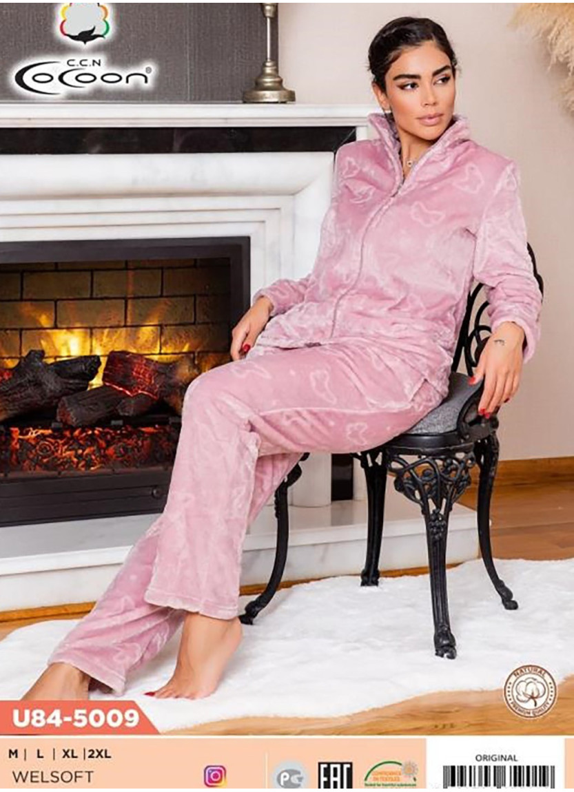 CCNU84-5009_ORI Pants Homewear Set (M+L+XL+2XL) — direct Turkish factory supply