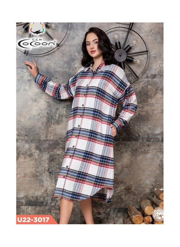 CCNU22-3017_ORI Women's Robe (S+M+L+XL) — factory-direct from Turkey