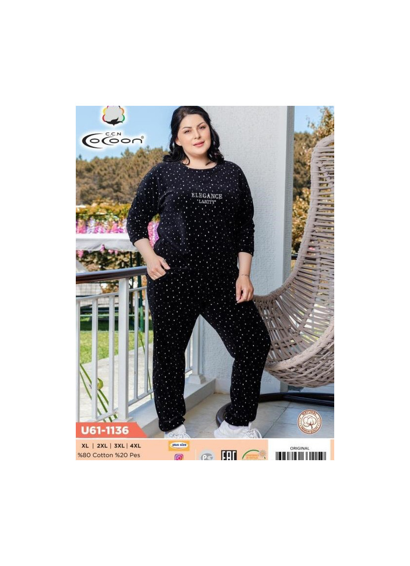 Комплект с брюками (XL+2XL+3XL+4XL) COCOON CCNU61-1136_ORI — оптовая поставка из Турции